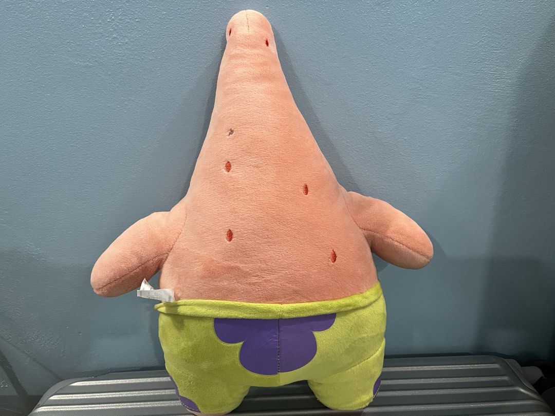 Spongebob SquarePants Patrick Toy Plush (Category: Plushies & Soft Toys) located in Sorsogon. Submitted by honnie_gonlie (Listing ID 1466170946, Image 3). Description: Patrick Star Plush Toy SpongeBob SquarePants 2017 size too bigger Need to fix hole Payment: BDO/BPI/GCASH/MAYA Shipping: LBC/JRS/J&T.