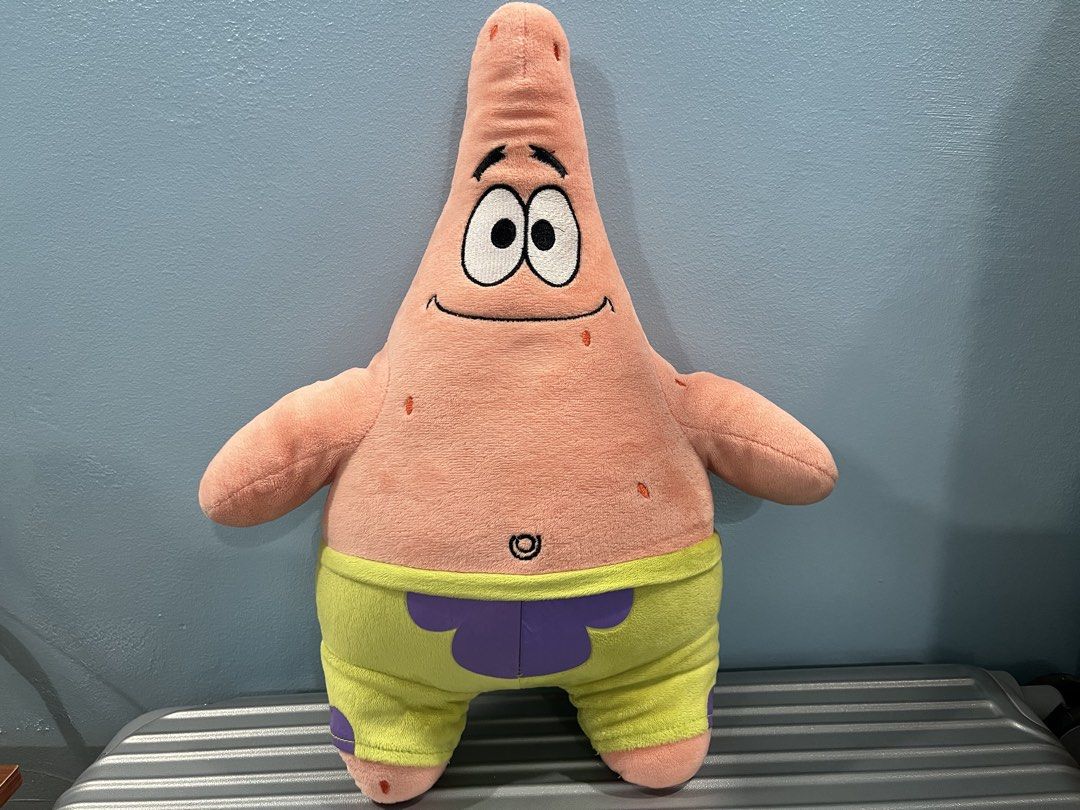Spongebob SquarePants Patrick Toy Plush (Category: Plushies & Soft Toys) located in Sorsogon. Submitted by honnie_gonlie (Listing ID 1466170946, Image 1). Description: Patrick Star Plush Toy SpongeBob SquarePants 2017 size too bigger Need to fix hole Payment: BDO/BPI/GCASH/MAYA Shipping: LBC/JRS/J&T.