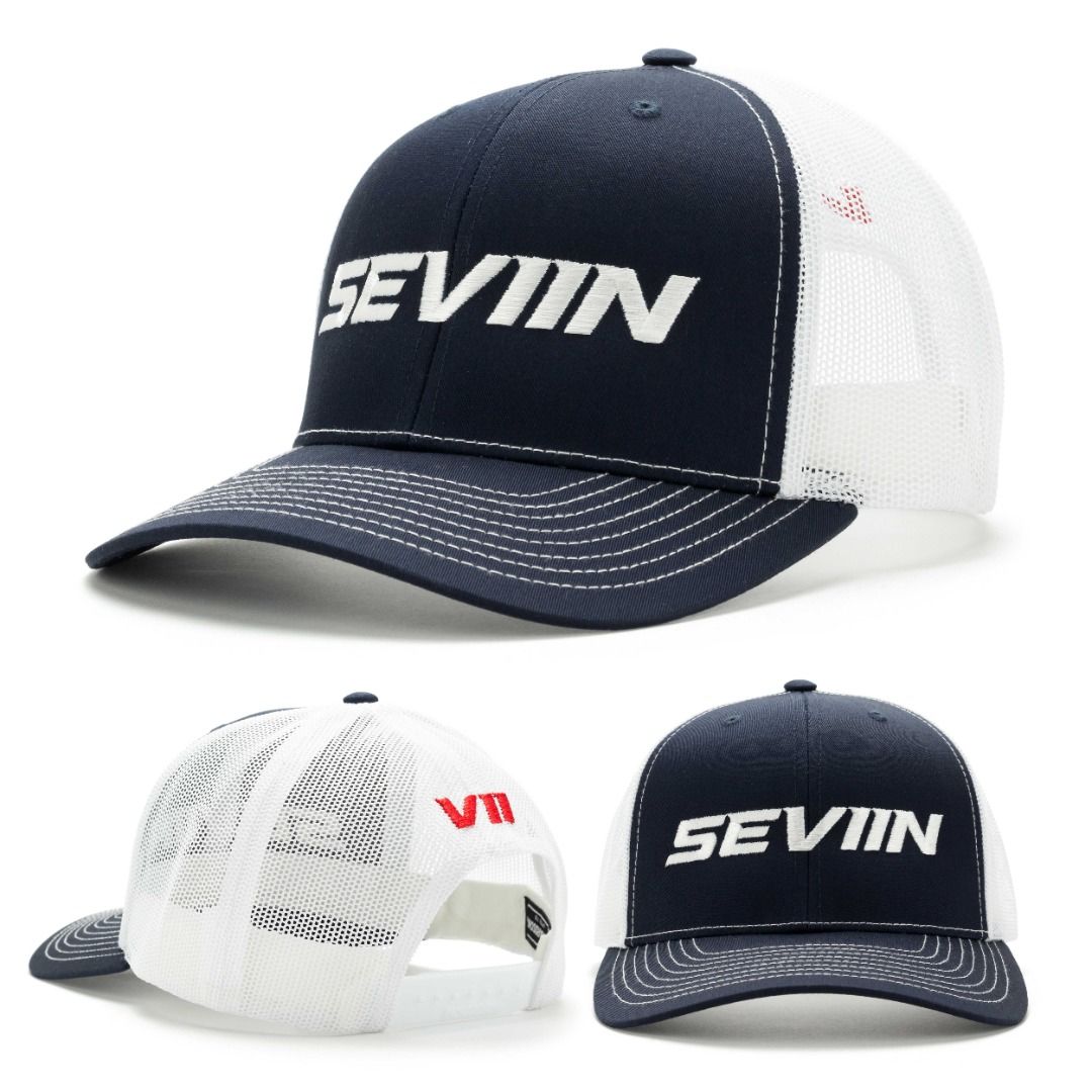 SALE! St. Croix Richardson Navy/ White Trucker Hat (Category: Caps & Hats) located in Las Pinas. Submitted by snapcartmanila (Listing ID 1466198860, Image 1). Description: Classic trucker styling meets everyday comfort in this St. Croix Richardson hat. The six-panel construction with mid-pro profile and precurved bill delivers a timeless look, while the cotton-polyester twill front and breathable mesh back keep you cool during long days on the wa
