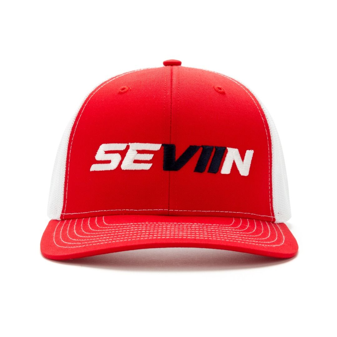 St. Croix Richardson Red/ White Trucker Hat (Category: Caps & Hats) located in Las Pinas. Submitted by snapcartmanila (Listing ID 1466197974, Image 3). Description: Classic trucker styling meets everyday comfort in this St. Croix Richardson hat. The six-panel construction with mid-pro profile and precurved bill delivers a timeless look, while the cotton-polyester twill front and breathable mesh back keep you cool during long days on the water or 