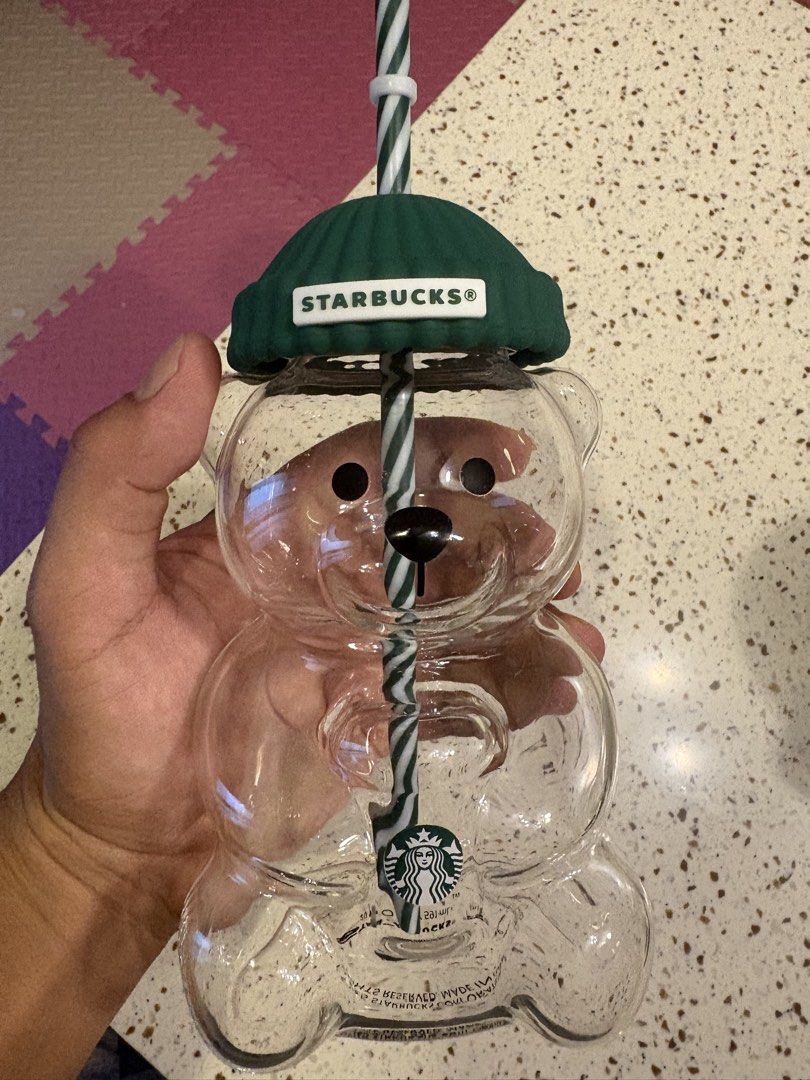 STARBUCKS BEAR TUMBLER (Category: Other Merchandise) located in Malabon City. Submitted by renn07 (Listing ID 1466333401, Image 2). Description: Brand new never used can give proof of purchase from l a z a d a.