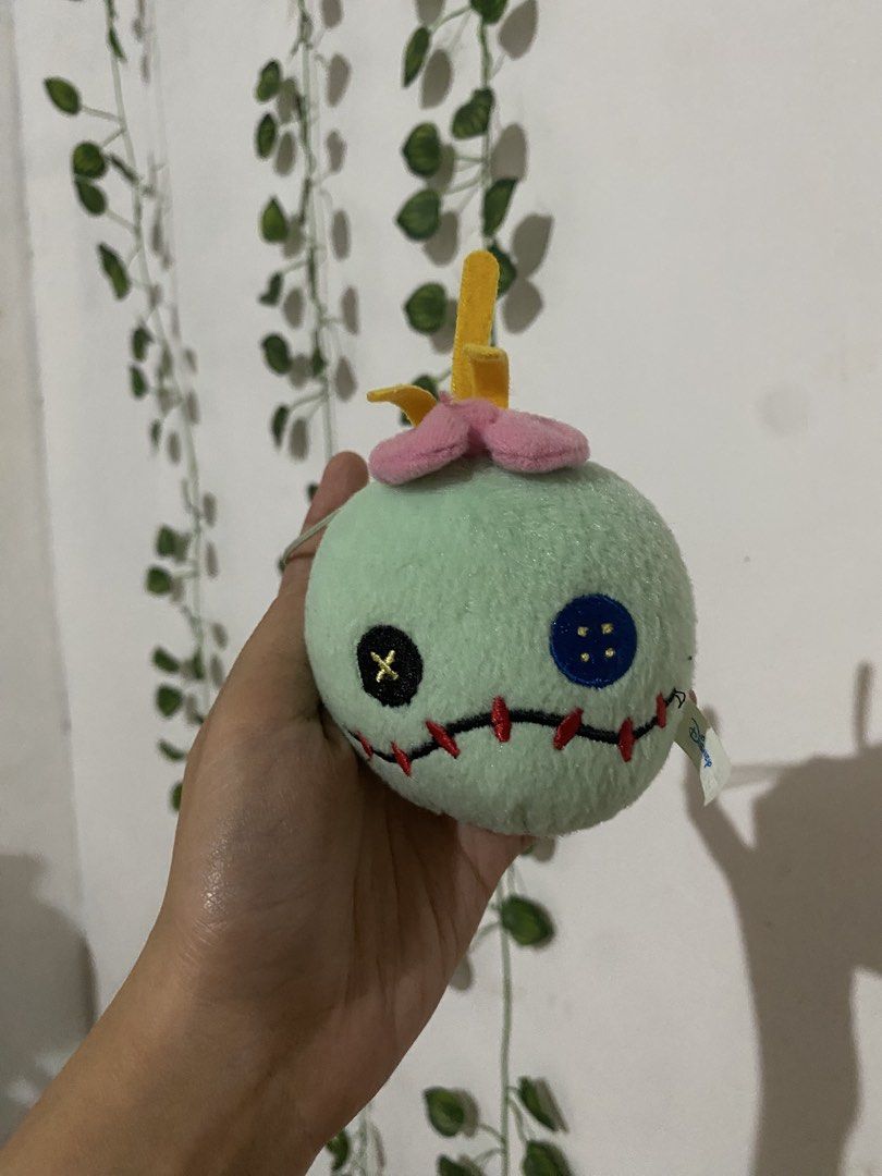 Stitch x Scrump Plush Charms (Category: Plushies & Soft Toys) located in Guagua. Submitted by toy_corner (Listing ID 1466237758, Image 3). Description: Issue: Stitch Faded Etiketa but Authentic Authentic Disney J&T Courier Pampanga Loc MOP: Gcash.