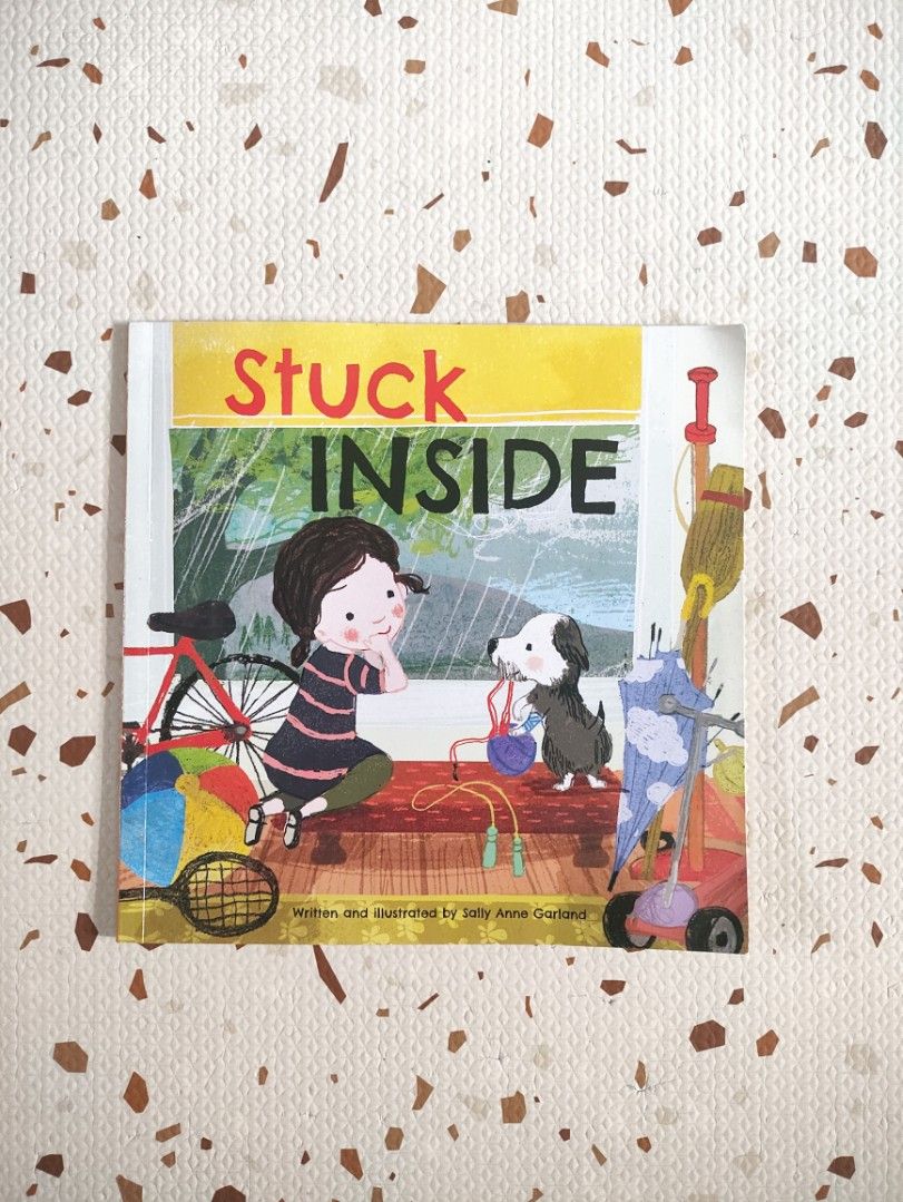 Stuck Inside 🌧️ (Category: Children's Books) located in Taguig. Submitted by cleanupmomma (Listing ID 1466235618, Image 1). Description: Please take time to read ❤️ Paperback Nice Story 😊 Complete pages wyiwyg.