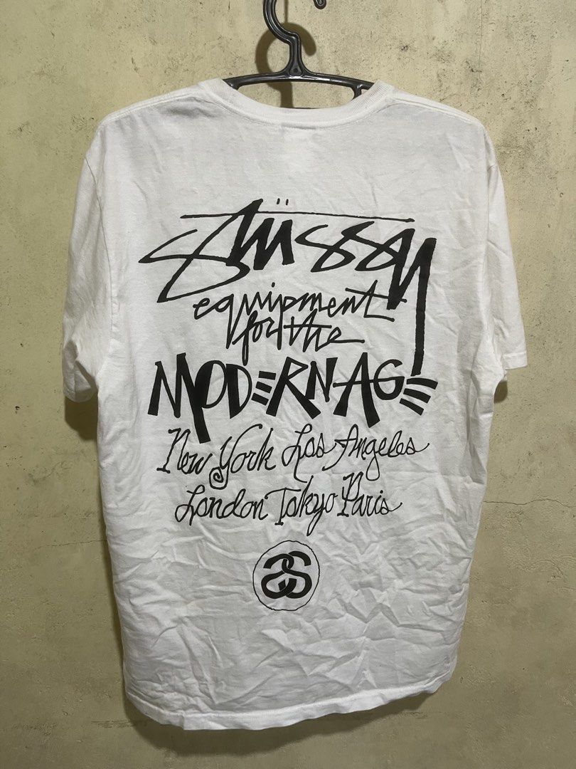 Stussy (Authentic) (Category: Tshirts & Polo Shirts ) located in Anda. Submitted by goodthrift.1 (Listing ID 1466209630, Image 2). Description: DIMES: Width: 20 Lenght:28.