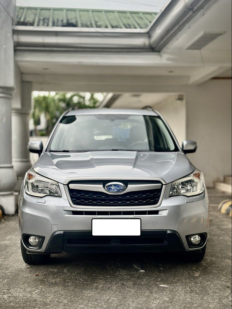 Subaru Forester 2.0 i (A) (Category: Used Cars) located in Manila. Submitted by kylemonarc (Listing ID 1466169809, Image 2). Description: 2015 Subaru Forester 2.0L CVT Automatic SUV -Silver Color -2.0L Gas engine -CVT Automatic transmission -70k + Original Mileage -2 Original Car Keys -CarPlay Ready -Manual Book -With Xmode technology -With SI Drive (Sports mode) -SRS Dual Airbags -Curtain Airbags -Dual Aircon Temp -Roof Rail -Anti-Lock Braking -