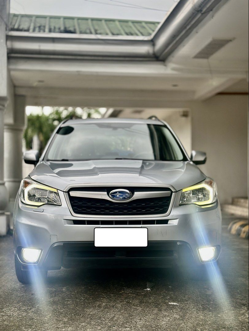 Subaru Forester 2.0 i (A) (Category: Used Cars) located in Manila. Submitted by kylemonarc (Listing ID 1466169809, Image 3). Description: 2015 Subaru Forester 2.0L CVT Automatic SUV -Silver Color -2.0L Gas engine -CVT Automatic transmission -70k + Original Mileage -2 Original Car Keys -CarPlay Ready -Manual Book -With Xmode technology -With SI Drive (Sports mode) -SRS Dual Airbags -Curtain Airbags -Dual Aircon Temp -Roof Rail -Anti-Lock Braking -