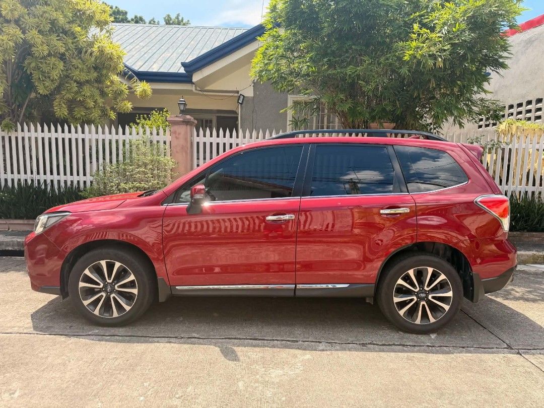 Subaru Forester 2.0 XT (A) (Category: Used Cars) located in Mandaluyong City. Submitted by prelovednotunloved16 (Listing ID 1466229000, Image 3). Description: 🚗 **FOR SALE: 2017 Subaru Forester 2.0XT** 💰 **ASKING PRICE: ₱650,000 — NEGOTIABLE** ### 📌 UNIT DETAILS • **2017 Subaru Forester 2.0XT** • **Color: Venetian Red Pearl (H2Q)** • **51,547 KM actual mileage** — approximately 52K KM • **Registered until July 2027** • Plate number ending in *