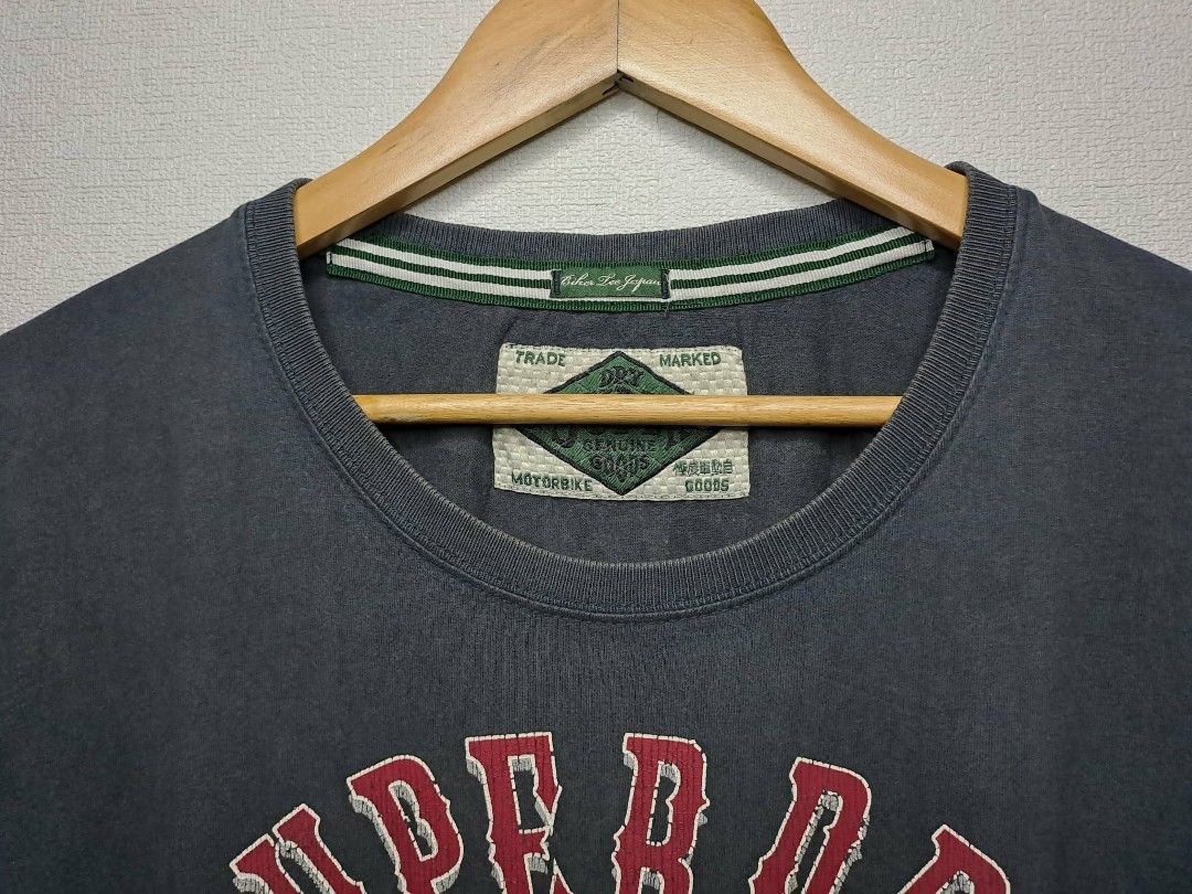 Superdry Rockers Skull 1959 (Category: Tshirts & Polo Shirts ) located in Quezon City. Submitted by yaseen73 (Listing ID 1466218090, Image 3). Description: Superdry Rockers 1959 Biker Tee Skull Logo With Large Back Hit Logo Gray Washed Wearing Size : Medium Dimensions : Please to the Photo Color Rate : 9.5/10 Issue : Hairlines Condition : 4.5/5 Or Best Offer COURIER : J&T Lalamove MOP : G C A S H B A N K T R A N S F E R Seller's Location : 📍Brgy
