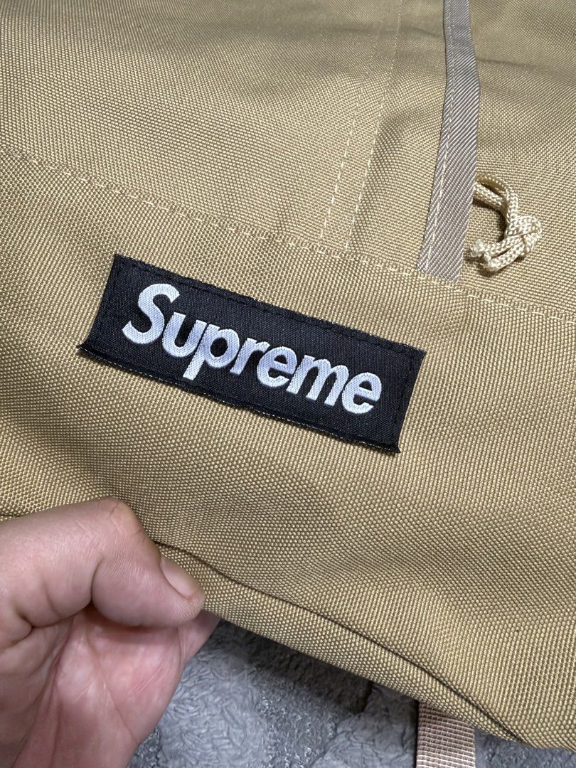 Supreme - SS18 Cordura Cream Backpack (Category: Backpacks) located in Cavite. Submitted by commoncourtesy (Listing ID 1466220151, Image 2). Description: With hang tag.