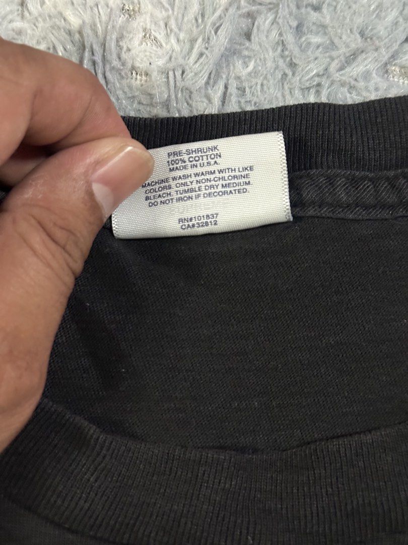 Supreme X Comme Des Garcons Shirt (Category: Tshirts & Polo Shirts ) located in Baao. Submitted by revamped.co (Listing ID 1466250128, Image 3). Description: Supreme X Comme Des Garcons Shirt Verygood Condition Size Small on Tag 18 by 26.5 Color Rate: 9/10 slightly Loose Neckline.