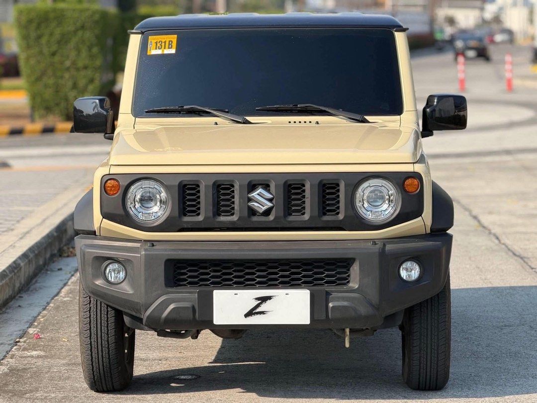 Suzuki Jimny GLX 4x4 Auto (Category: Used Cars) located in Manila. Submitted by quality_cars (Listing ID 1466229426, Image 1). Description: Fresh In‼️ For Sale | Trade-In | Financing Accepted 2025 Suzuki Jimny GLX 4x4 Automatic Transmission Mileage: 10k+ Original Mileage Ending Plate: Thursday Coding Color: Chiffon Ivory Engine: 1.5L Engine Fuel Type: Gas Upgrades & Features: Top of the line All Stock; No Modifications All Original Shiny Paint AL