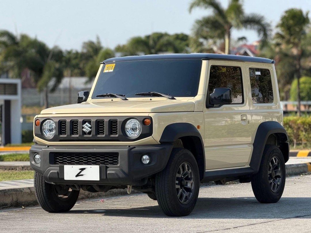 Suzuki Jimny GLX 4x4 Auto (Category: Used Cars) located in Manila. Submitted by quality_cars (Listing ID 1466229426, Image 3). Description: Fresh In‼️ For Sale | Trade-In | Financing Accepted 2025 Suzuki Jimny GLX 4x4 Automatic Transmission Mileage: 10k+ Original Mileage Ending Plate: Thursday Coding Color: Chiffon Ivory Engine: 1.5L Engine Fuel Type: Gas Upgrades & Features: Top of the line All Stock; No Modifications All Original Shiny Paint AL
