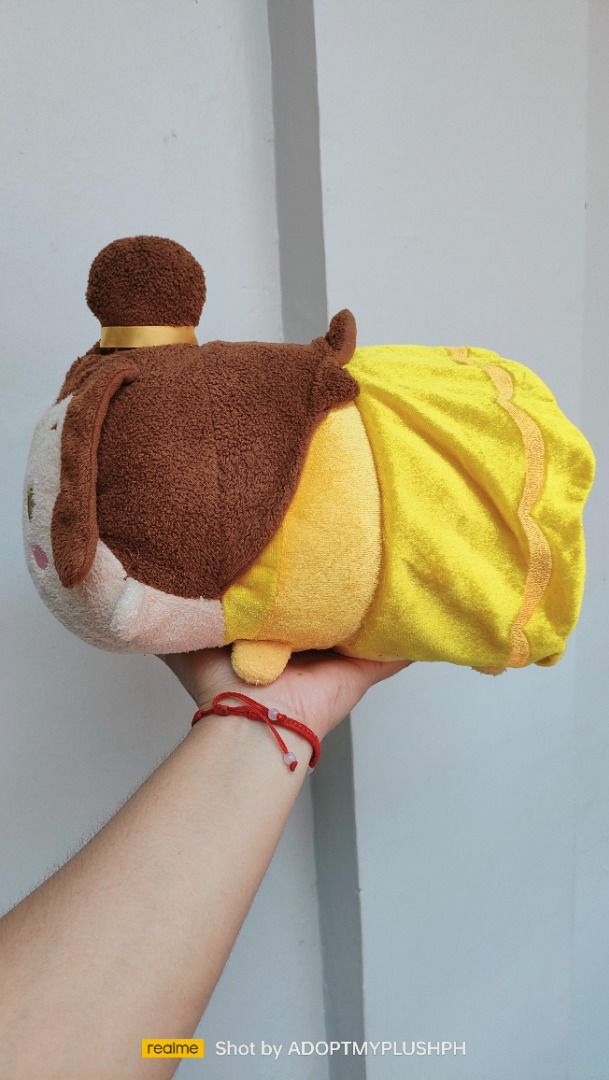 Medium Tsum Tsum Disney Princess Belle (Category: Plushies & Soft Toys) located in Taguig. Submitted by adopt.my.plush.ph (Listing ID 1466239556, Image 3). Description: Beauty & The Beast Disney Tsum BELLE Soft Plush Toy (Medium) Brand: Disney Character Family: Beauty and the Beast Character: Belle Style: Tsum Tsum Material: Plush Size: 11" MPN: 44863G Belle from Beauty and the Beast is even more beautiful in this cuddly size 'Tsum Tsum' plush! S