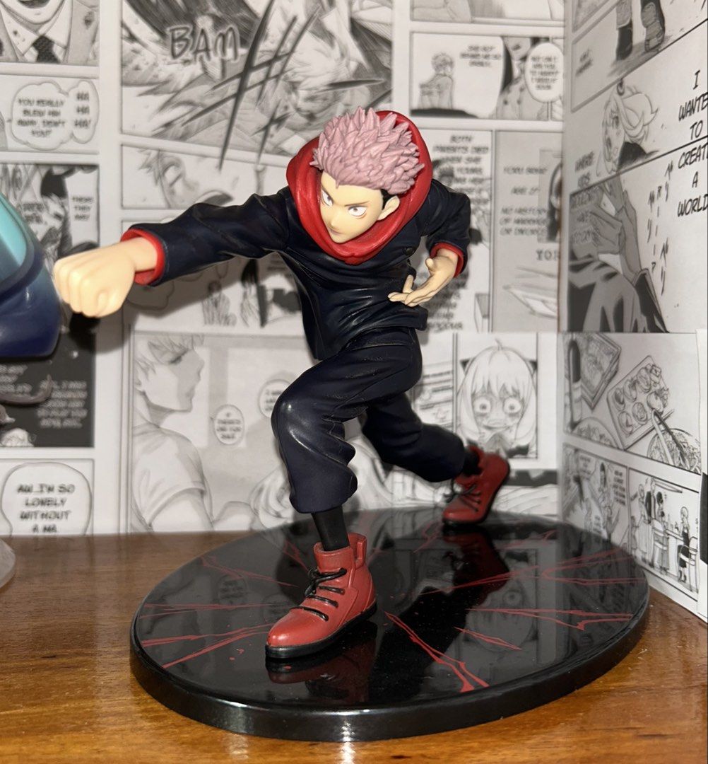 taito yuji itadori (Category: Designer & Blind Box Toys) located in Carmona. Submitted by rarahsclothing (Listing ID 1466156498, Image 2). Description: loose - no issues.