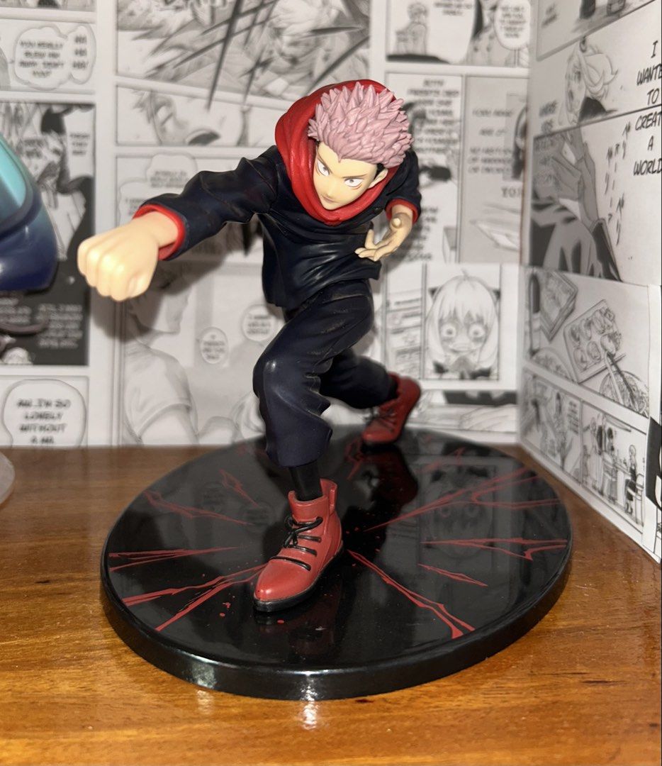 taito yuji itadori (Category: Designer & Blind Box Toys) located in Carmona. Submitted by rarahsclothing (Listing ID 1466156498, Image 1). Description: loose - no issues.