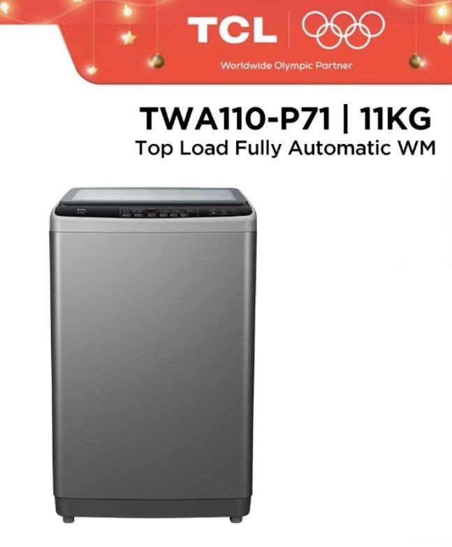TCL INVERTER Top Load washing machine (Category: Washing Machines and Dryers) located in Quezon City. Submitted by declutter.er04 (Listing ID 1466313369, Image 2). Description: Need to dispose in order upgrade to a bigger unit. .