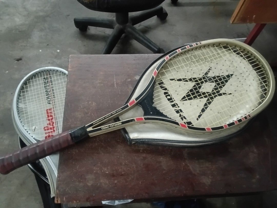 Tennis racquets bundle sell (Category: Racket and Ball Sports) located in Quezon City. Submitted by fairviewstrides (Listing ID 1466331326, Image 2). Description: 9pcs beginner tennis racquets price 2000 take all 🔥wyswyg 15 ferrari st fairview qc.