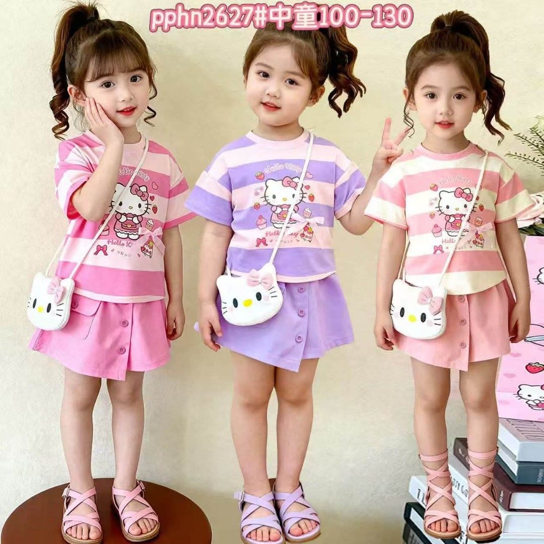 Terno clothes for kids with bag (Category: Babies & Kids Fashion) located in Manila. Submitted by raredeer-4deb4e (Listing ID 1466246747, Image 2). Description: size 100 2yrs old Size 110 3yrs old Size 120 4yrs old Size 130 5yrs old.