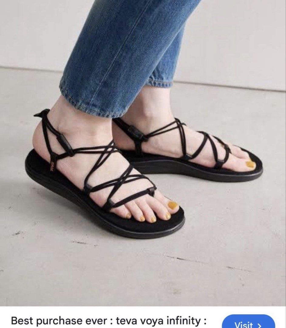Teva voya infinity sandal us 6 (Category: Slippers and slides) located in Koronadal. Submitted by bulilitfam (Listing ID 1466257508, Image 1). Description: Ukaysource Size us 6 insole 23cm Bago pa pero nktali dko alam kng noutol o ganon n tlga..both oair Pls check kast pic .