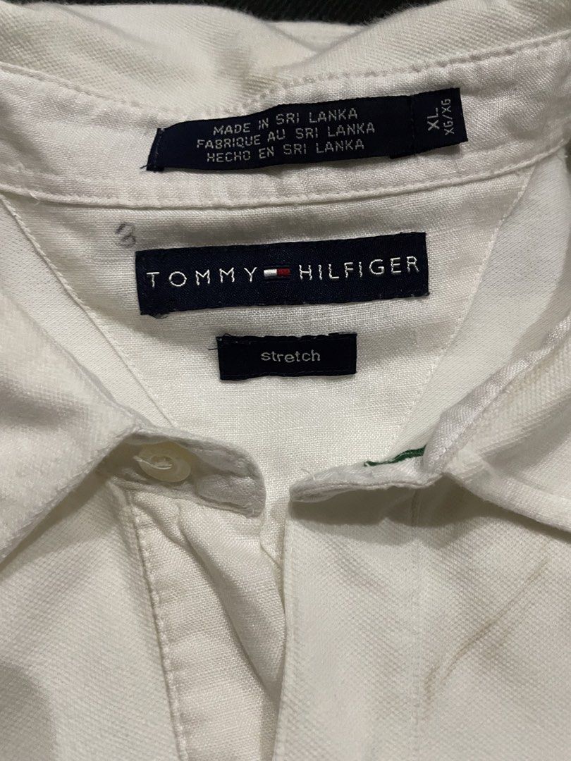 TH white polo stretch (Category: Tshirts & Polo Shirts ) located in Botolan. Submitted by samutsaringbirks (Listing ID 1466283152, Image 2). Description: Long back.