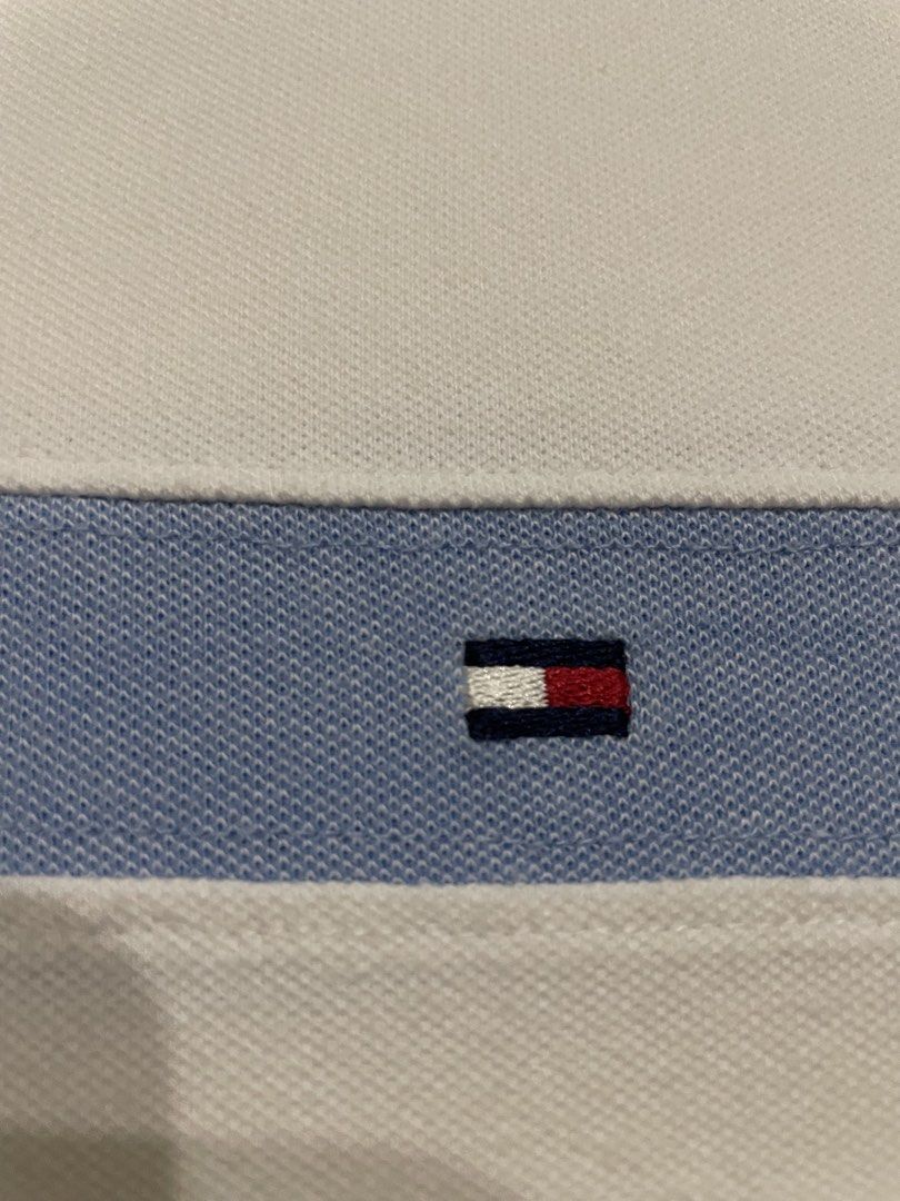 TH white polo stretch (Category: Tshirts & Polo Shirts ) located in Botolan. Submitted by samutsaringbirks (Listing ID 1466283152, Image 3). Description: Long back.