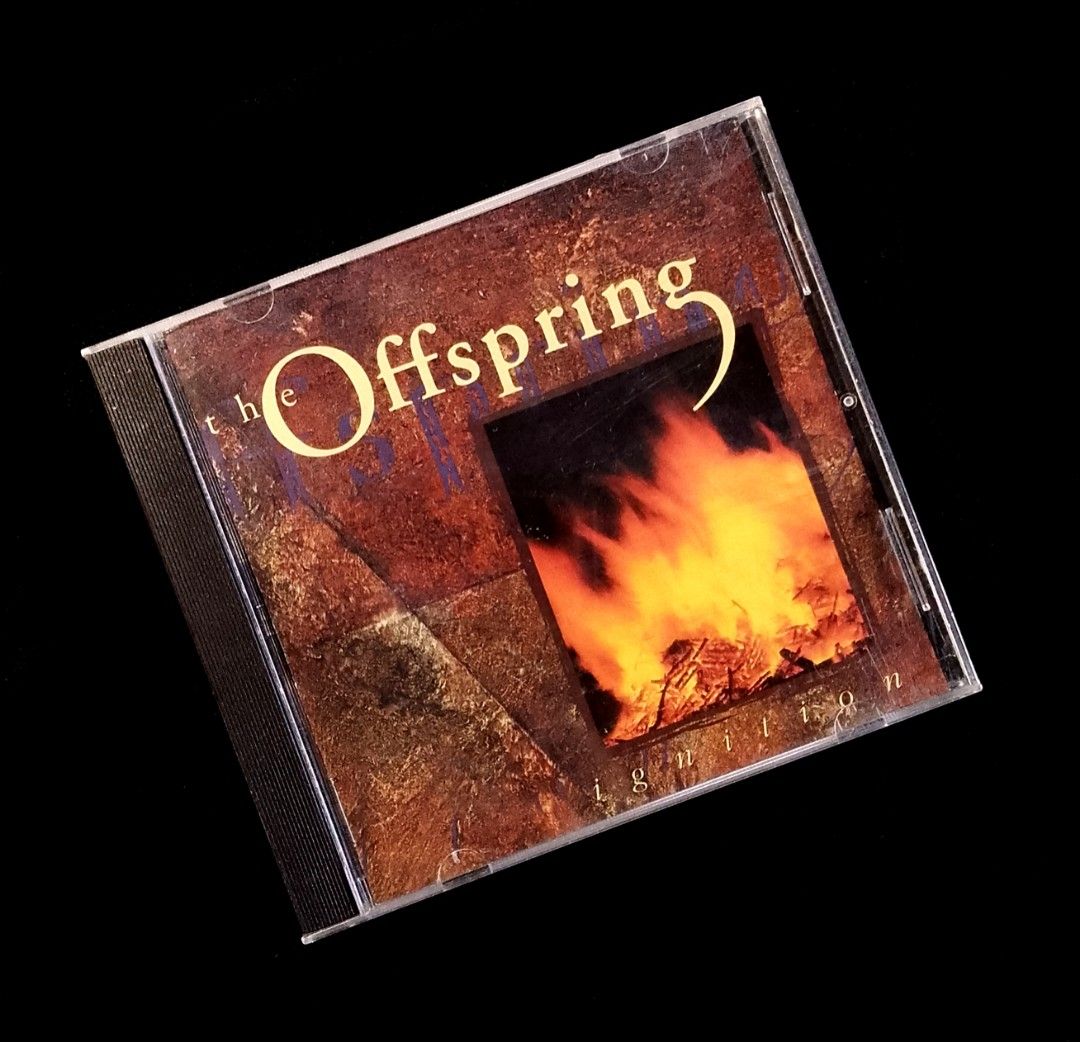 The Offspring - Ignition (1992) (Category: CDs & DVDs) located in Manila. Submitted by musicsectionph (Listing ID 1466325665, Image 1). Description: FOR SALE: The Offspring's explosive 1992 alternative rock masterpiece "Ignition" flagship release!‎‎ ABOUT THIS ALBUM: This is the legendary American punk rock band's massive second studio triumph, produced by Thom Wilson. It features a brilliant shift into skate punk tones, hardcore punk textures, m