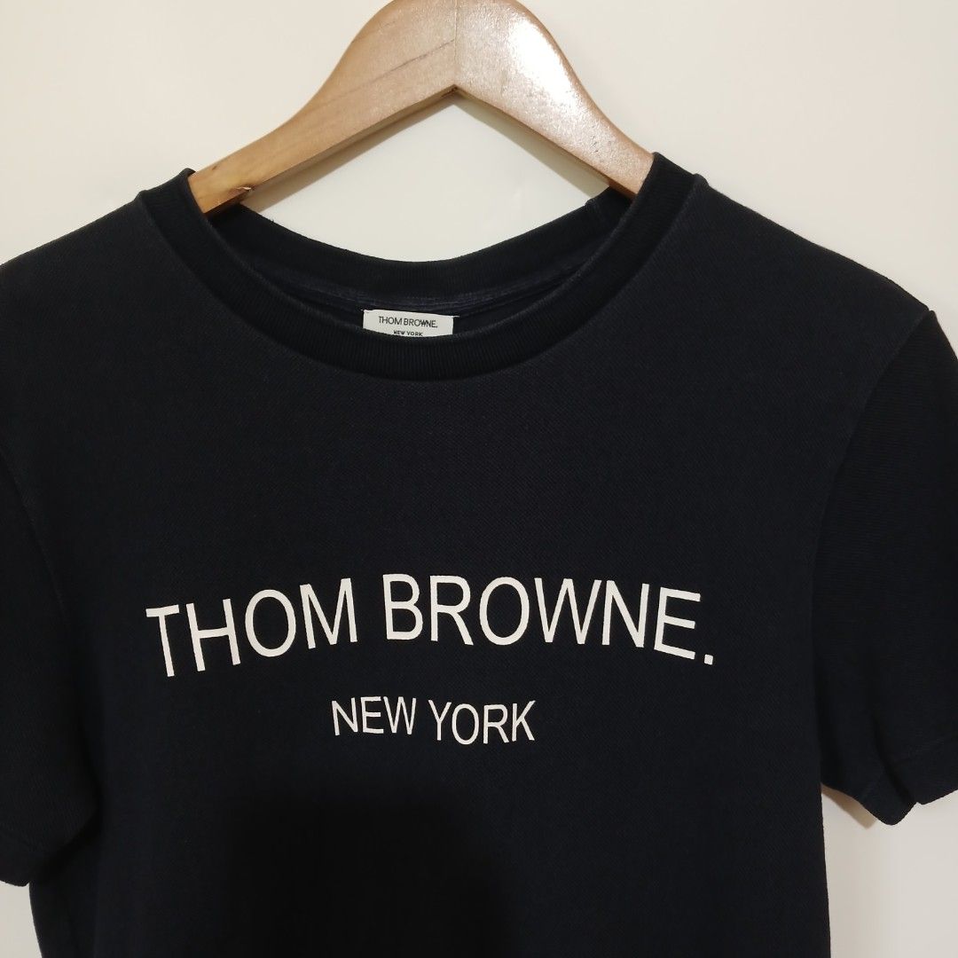 THOM BROWNE (Category: Tshirts & Polo Shirts ) located in Ozamiz City. Submitted by 2nd.sight (Listing ID 1466201436, Image 3). Description: size: 2/small w: 18.5 l: 26.5-27.5 *slight sign of wear still presentable vgood condition.
