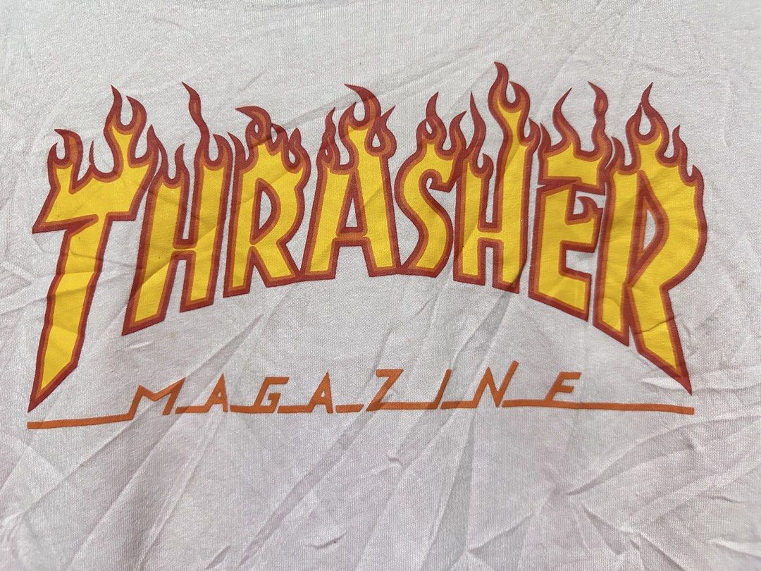 Thrasher Womens (Category: Shirts) located in Ozamiz City. Submitted by quick_done_deals (Listing ID 1466205639, Image 3). Description: 🛒 ** 🔥 Thrasher 🔥** 🩷 💯 Excellent Condition 📐 Dimes: L26x18.5 (M) 🔍 Issue: None 🎨 Color Rate: 9.5 / 10.