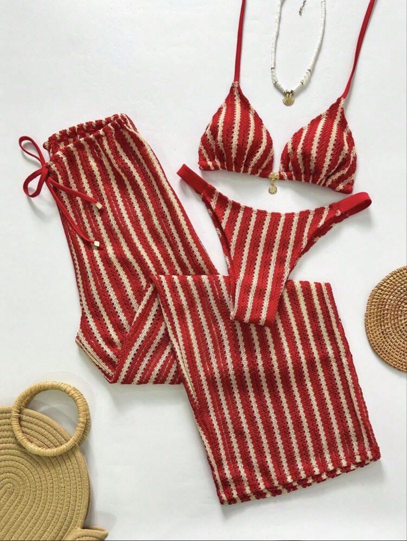 Three pices swimsuit (Category: Bikinis & Swimsuits) located in Manila. Submitted by wearmine2.0 (Listing ID 1466248391, Image 1). Description: Used once In very good conditon Can fit xs to semi med •You can message me if you’d like to see more or actual photos. • This is my second account. My original account (@wearmine) is currently inaccessible as I lost my registered number and can’t receive the verification code. You can still check it for m