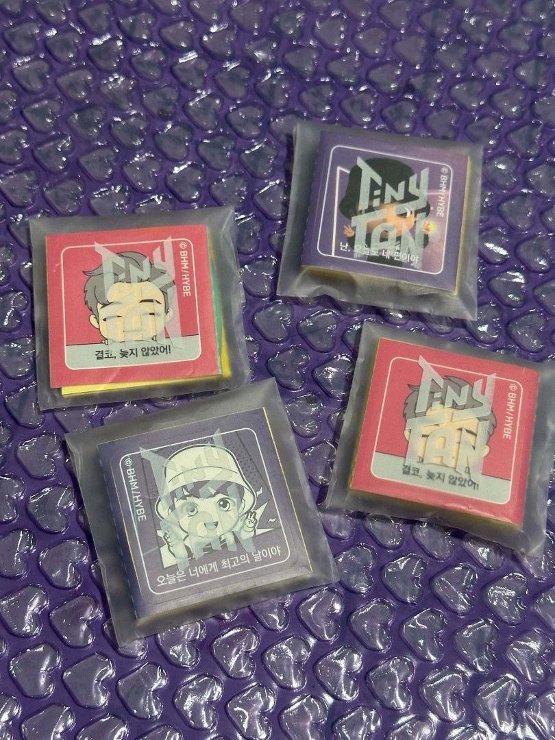 TinyTAN BTS Stickers (Category: Stationery & School Supplies) located in Batangas. Submitted by tainniegurl (Listing ID 1466261652, Image 1). Description: .