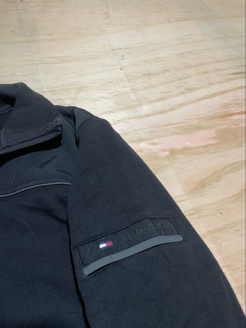 Tommy Hilfiger Full Zip Track Jacket (Category: Coats, Jackets and Outerwear) located in Molave. Submitted by thriftedstore.horse (Listing ID 1466299824, Image 2). Description: Condition- excellent Measurement- W- 21 L-27 Issue- none Color rate- 9.7/10 Wash already .