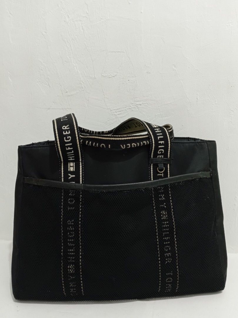 Tommy Hilfiger LARGE & SMALLZIP CLOSURE TOTES (Category: Tote Bags) located in Manila. Submitted by eriiicaspage (Listing ID 1466158876, Image 3). Description: PREOWNED lightly Used Authentic TOMMY HILFIGER LARGE & SMALL ZIP CLOSURE TOTEBAG /HANDBAG BLACK LARGE & SMALL Normal Sign of Used Good Condition 8.9-9/10 SOLD AsPack .