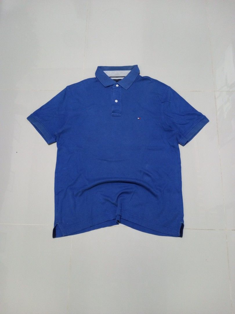 Tommy Hilfiger polo shirt (Category: Activewear) located in Manila. Submitted by _t20hrift (Listing ID 1466331946, Image 2). Description: Tommy Hilfiger polo shirt Size • Large Excellent condition 23 | 28 Dimension.