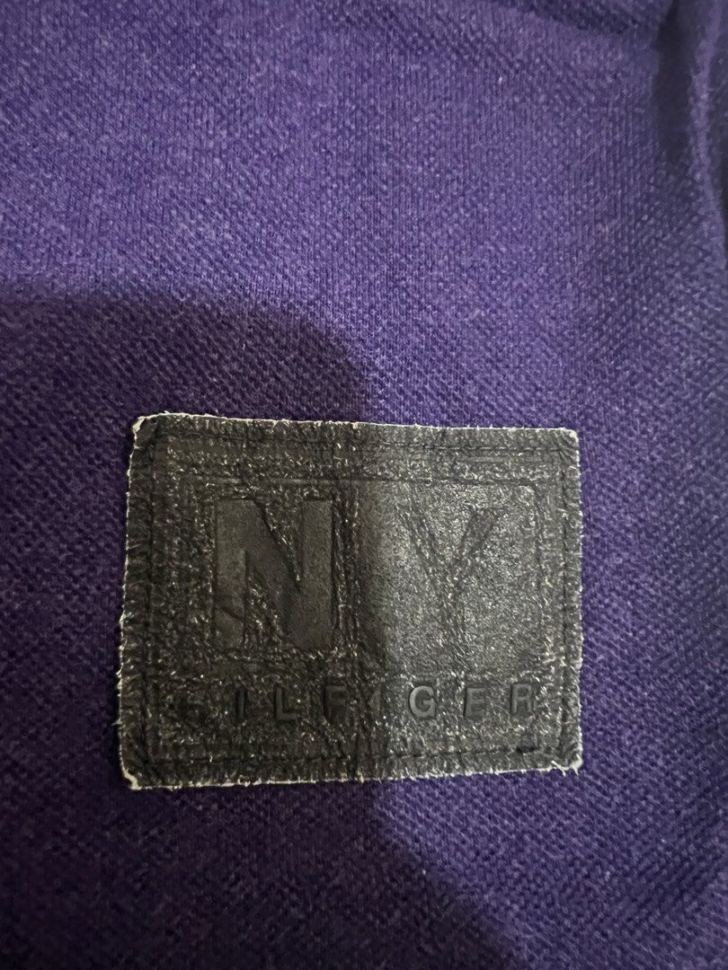 Tommy Polo Shirt (Category: Tshirts & Polo Shirts ) located in Caloocan City. Submitted by zachlevi2020 (Listing ID 1466270666, Image 3). Description: Tommy Violet Large on Tag W-21.5-22 L-28.