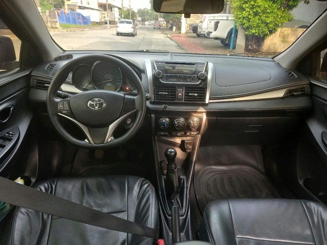 Toyota Vios 1.5 E (M) (Category: Used Cars) located in Manila. Submitted by ghisky_24 (Listing ID 1466160527, Image 3). Description: F/S - Vios E 2015 mdl Manual Trans, 1.3 Engine in Very Good Condition Ready For Long Drive Fresh in & Out ice Cold Aircon Lady Own 1.3 Engine New Change Oil New Battery New tires Orion Led Lights X - Films Nano Ceramic Tint Orig OR CR naka Registerd napo ice Cold Aircon No kalampag Minor Scraches pero presentable pa