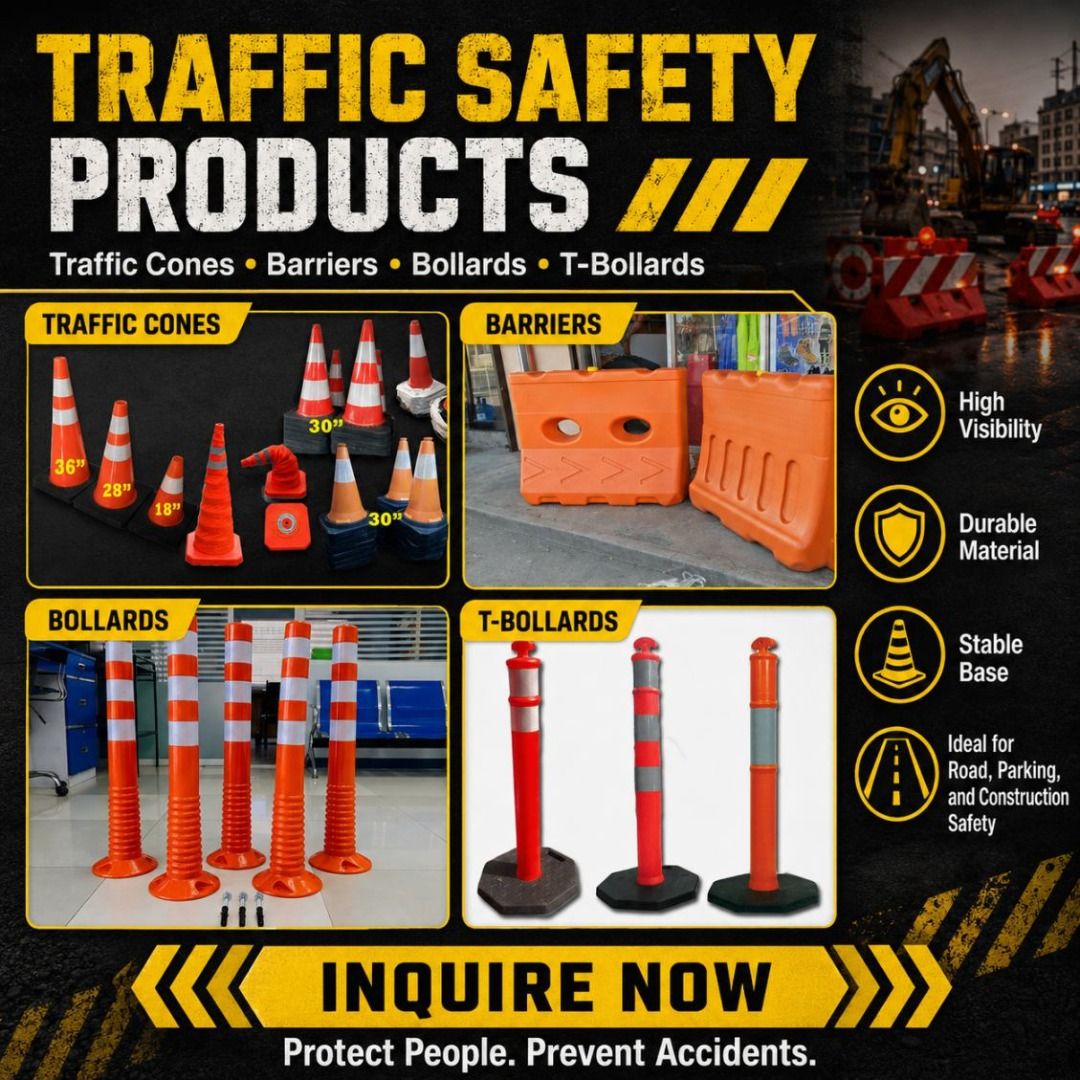 TRAFFIC SAFETY PRODUCTS (Category: Looking For) located in Paranaque City. Submitted by buynowbilikanow (Listing ID 1466159763, Image 1). Description: ✅ Guaranteed lowest price ✅ Quality products ✅ Big discount for bulk orders ✅ 100% LEGIT TRUSTED SUPPLIER! ✅ With Complete Legal Documents ✅ BIR Registered We Supply All Kinds Of PPE Supplies, Raincoat, Hard Hat, Cooler Box, Plastic Trash Bin, Road Barriers, Kayak Boats, Crystal Kayak, Traffic Cone
