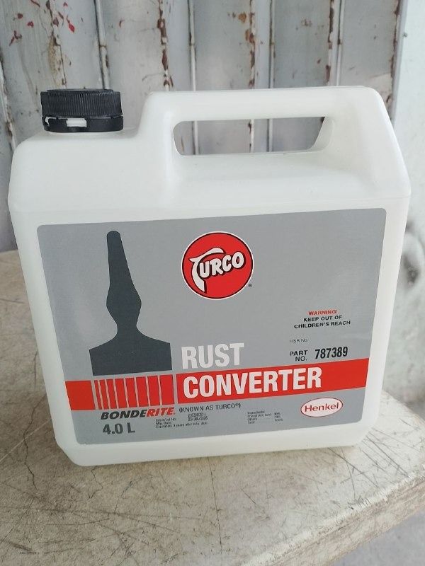 Turco Rust Converter Specs: 4L (Category: Construction Tools & Equipment) located in Manila. Submitted by 09171479278_elsie. (Listing ID 1466159820, Image 3). Description: Turco Rust Converter Specs: 4L.