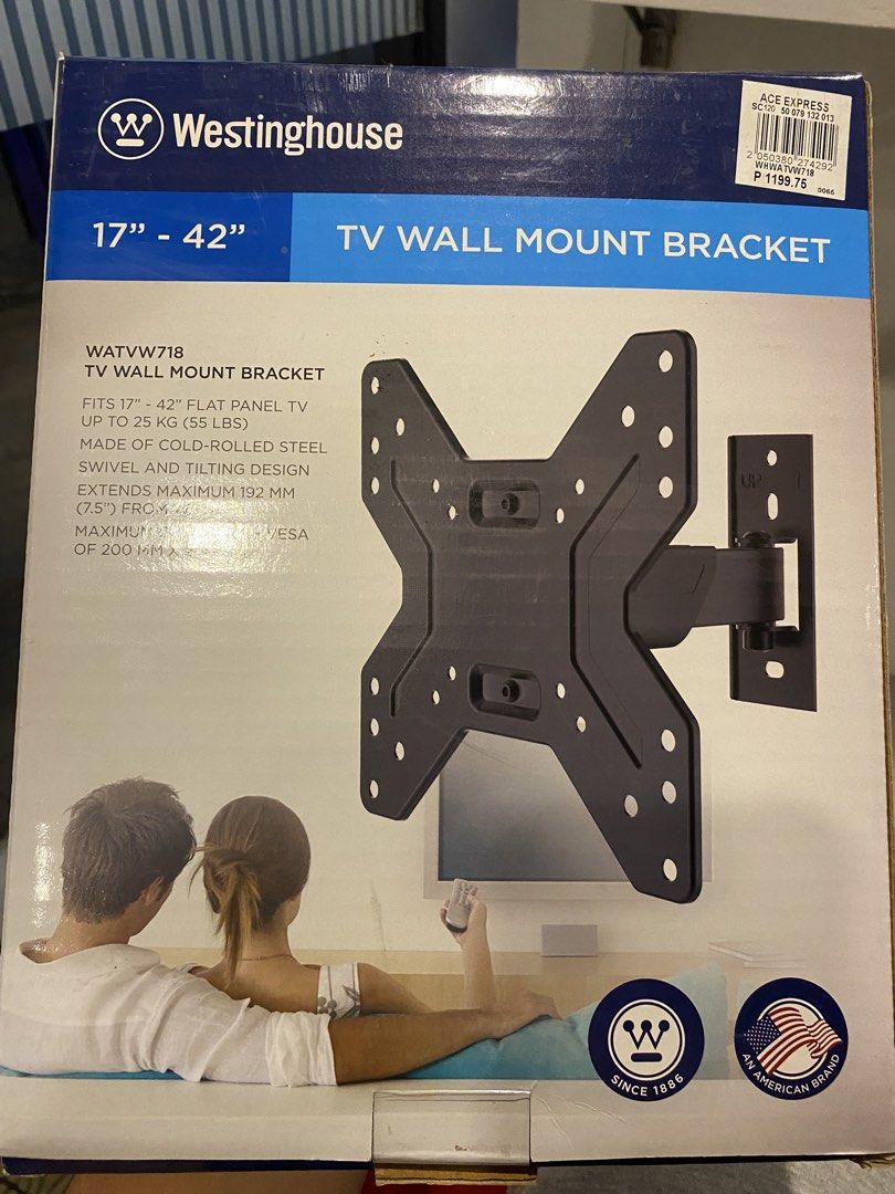 TV WALL MOUNT BRACKET (Category: TV Parts & Accessories) located in Manila. Submitted by Littlemagic (Listing ID 1466279545, Image 1). Description: .