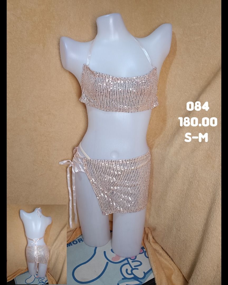 Two Piece Sequin Sexy Lingerie Set (Category: Undergarments & Loungewear) located in Taguig. Submitted by seducente.closet (Listing ID 1466207654, Image 1). Description: ❣️︎First to pay Gets the item❣️︎ ❣️︎No Reservation unless fully paid❣️︎ ALL BRAND NEW WITH POUCH ❝FIXED PRICE NA PO❞ 📷: Actual photo posted 𝗡𝗼𝘁𝗲: Colors might look a little different in person due to screen settings and lighting conditions. We promise it’ll still look great 