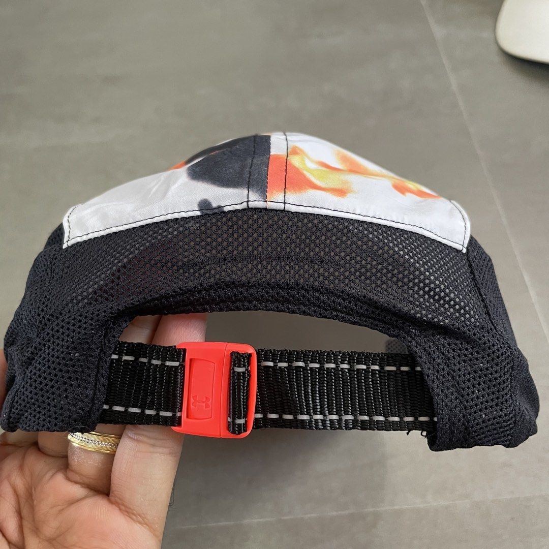 Under Armour 5-panel Camper Hat (Category: Caps & Hats) located in Mabalacat. Submitted by goldengarms_ (Listing ID 1466201180, Image 2). Description: Size: One Size Condition: Excellent Color rate: 9.5/10 or better Issue: N/A Price is still negotiable for sure buyer 👍 - Payment thru GCash, Maya or Security Bank 💳 - Shipping via J&T Express 🛩️ Pm us for more details. Thank you! 📩.