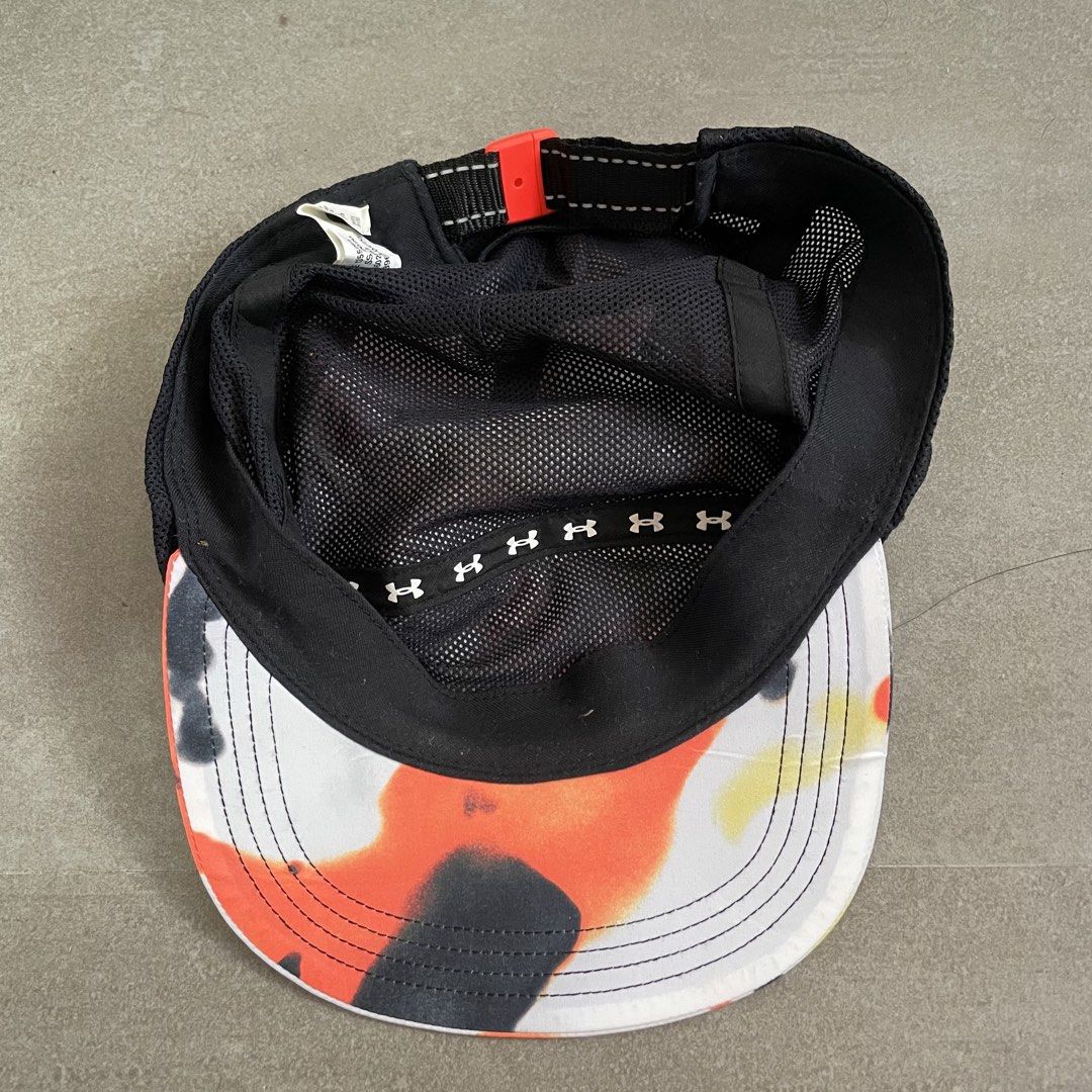 Under Armour 5-panel Camper Hat (Category: Caps & Hats) located in Mabalacat. Submitted by goldengarms_ (Listing ID 1466201180, Image 3). Description: Size: One Size Condition: Excellent Color rate: 9.5/10 or better Issue: N/A Price is still negotiable for sure buyer 👍 - Payment thru GCash, Maya or Security Bank 💳 - Shipping via J&T Express 🛩️ Pm us for more details. Thank you! 📩.