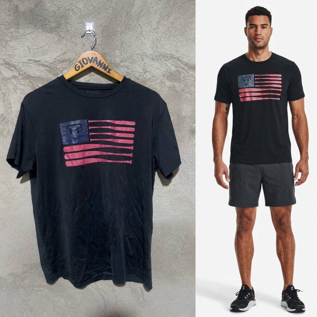 Under Armour Charged Dri-Fit (Category: Activewear) located in Ozamiz City. Submitted by quick_done_deals (Listing ID 1466249652, Image 1). Description: 🛒 ** Under Armour Charged Dri-Fit** 💯 Excellent Condition 📐 Dimes: L27xW22 🔍 Issue: Hairlines 🎨 Color Rate: 9.5 / 10.