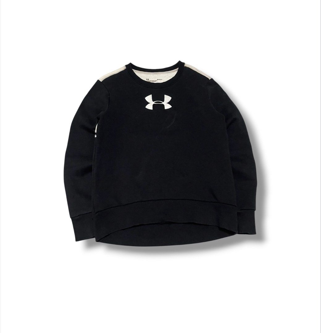 Under Armour Embroidered Jackets (Category: Coats, Jackets and Outerwear) located in Bulacan. Submitted by sanjisthrift (Listing ID 1466309482, Image 1). Description: Size Small Width 19 Length 25 Well Used 8/10 Stains Good fade.