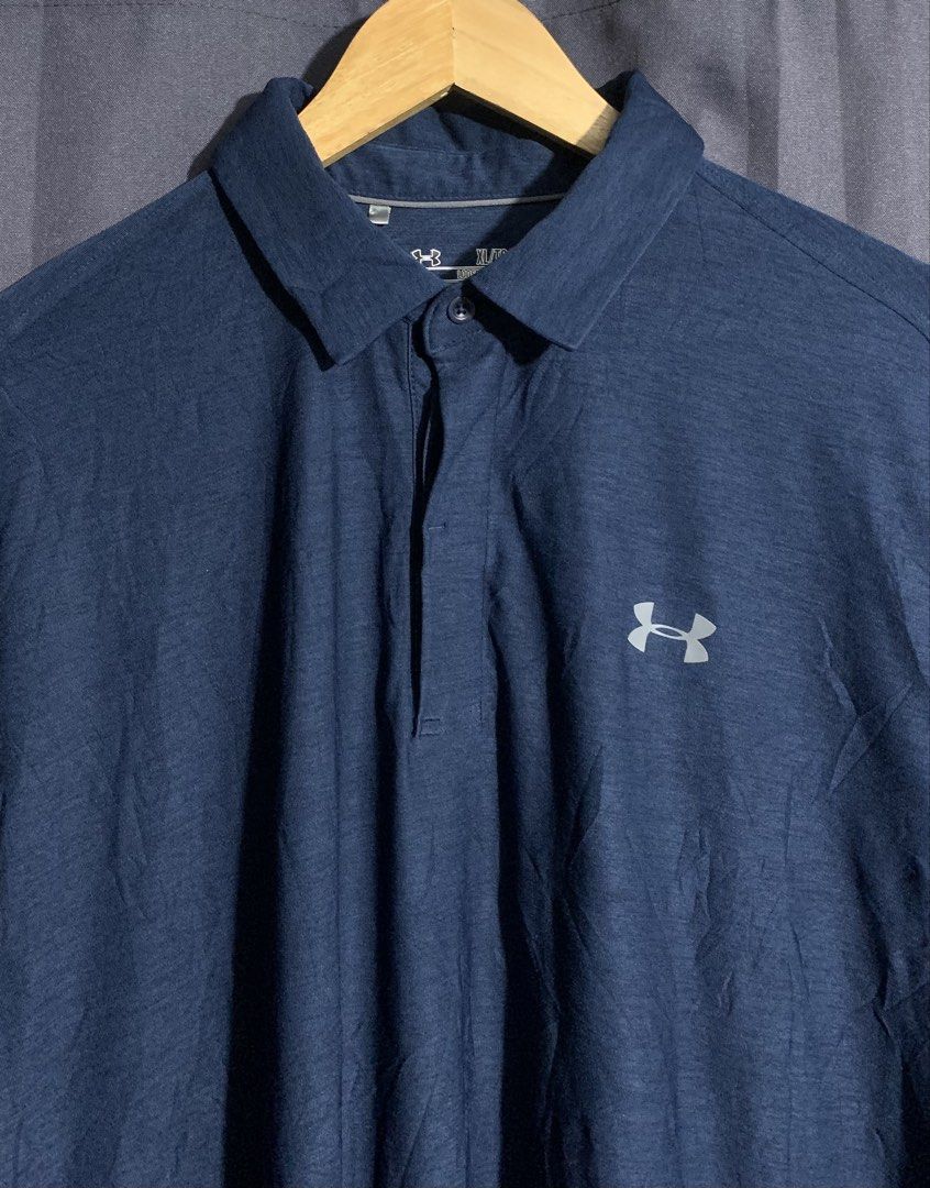 Under Armour Polo Long Sleeve (Category: Tshirts & Polo Shirts ) located in Cebu City. Submitted by drip.co (Listing ID 1466234498, Image 3). Description: Under Armour Polo Long Sleeve Size: XL Dimes: 25x31.5 Color Rate: 10/10 As New Condition No Issue 550 + sf.