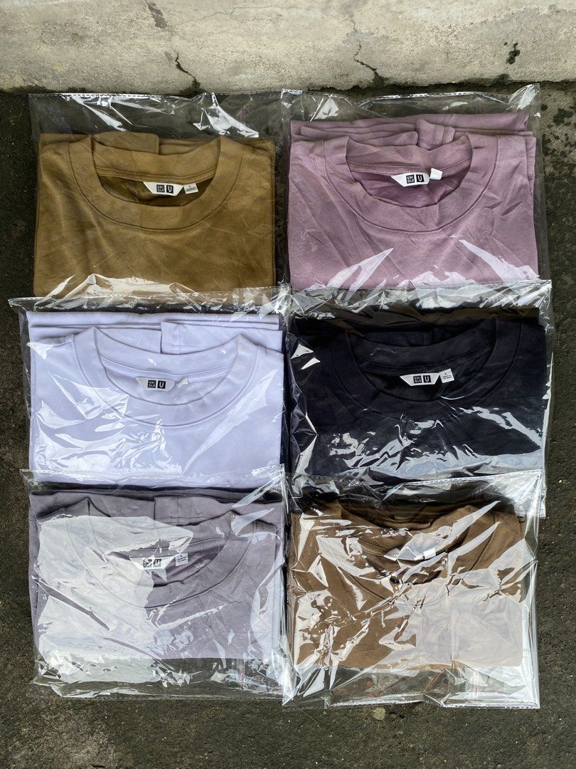 Uniqlo Airism Oversize Tees - LARGE (Category: Tshirts & Polo Shirts ) located in Davao. Submitted by vanthriftfinds5 (Listing ID 1466163703, Image 1). Description: Wts‼️ Uniqlo Airism Oversize Tees SIZE LARGE ON TAG ALL Excellent Condition ALL, Need Wash only DM TO PURCHASE.📩 🏙️ Location: Davao City 8000.