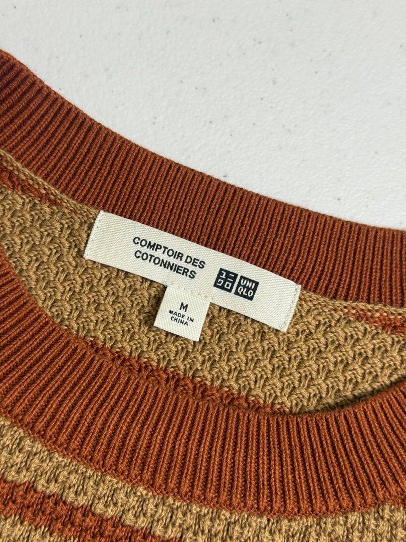 UNIQLO COTTON POPCORN SWEATER (Category: Shirts) located in Tacloban City. Submitted by coachfinds (Listing ID 1466265738, Image 3). Description: UNIQLO COTTON POPCORN SWEATER WOMENS MEDIUM W 19 x L 21.5 COLOR RATE: 9/10 CONDITION: 9/10 MINE: 499.