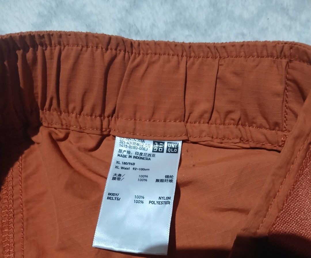 UNIQLO Geared Shorts (Category: Shorts) located in Iriga City. Submitted by newbear-a710 (Listing ID 1466274148, Image 3). Description: Excellent -As New Condition Color Rate 10/10 No Issue.