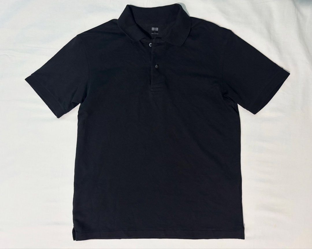 UNIQLO MENS POLO (Category: Tshirts & Polo Shirts ) located in Manila. Submitted by tindero_ng_ano (Listing ID 1466192560, Image 1). Description: UNIQLO MENS POLO -Condition: Like New -Size on Tag: Small US Mens -Dimensions -Pit-to-Pit Width: 19.5” -Shoulder Width: 18” -Length: 25.5” -Sleeve Length: 7.5” -Color Rate: 10/10 -RFS: decluttering -Price: 600.