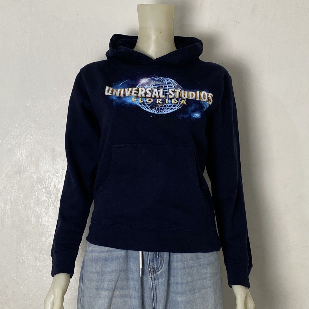 UNIVERSAL STUDIO ✨ | Black “Universal Studios” Pullover Hoodie (Category: Coats, Jackets and Outerwear) located in Bulacan. Submitted by orc.ph (Listing ID 1466264603, Image 3). Description: UNIVERSAL STUDIO ✨ | Black “Universal Studios” Pullover Hoodie Material Used: 80% Cotton 20% Polyester - Black -Hood -Kangaroo Pouch -Pullover -Merch -Casual -Streetwear -Ribbed Cuffs And Hem ‎-Size: S -Width: 18” ‎-Length: 22” ‎ ‎Pristine Condition. No Visib