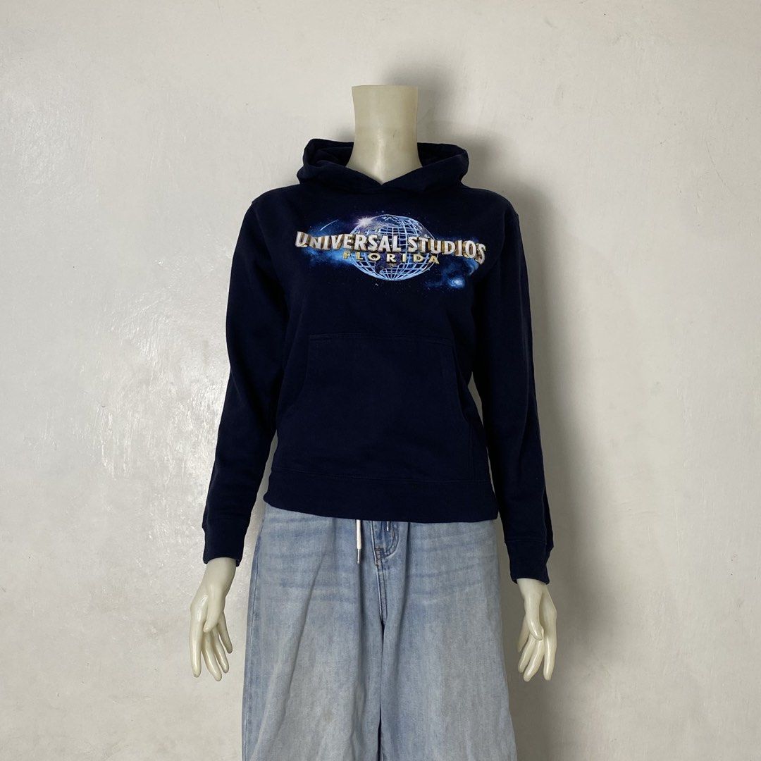 UNIVERSAL STUDIO ✨ | Black “Universal Studios” Pullover Hoodie (Category: Coats, Jackets and Outerwear) located in Bulacan. Submitted by orc.ph (Listing ID 1466264603, Image 2). Description: UNIVERSAL STUDIO ✨ | Black “Universal Studios” Pullover Hoodie Material Used: 80% Cotton 20% Polyester - Black -Hood -Kangaroo Pouch -Pullover -Merch -Casual -Streetwear -Ribbed Cuffs And Hem ‎-Size: S -Width: 18” ‎-Length: 22” ‎ ‎Pristine Condition. No Visib
